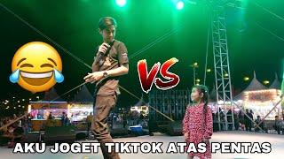 AKU JOGET TIKTOK ATAS PENTAS  BERIBU ORANG TENGOK 