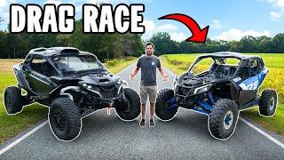 Can-Am Maverick R v.s Maverick X3 *DRAG RACE*