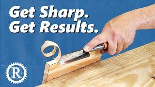 Fast freehand sharpening: no jigs, no guides, no sandpaper.