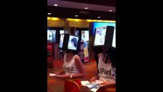 Walking iPad models