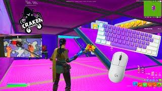 ⭐️Unboxing Kraken Pro 60% Keyboard⭐️ASMR Chill 3V3V3 Go Goated  Satisfying Fortnite 240 FPS⭐️