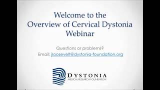 Overview of Cervical Dystonia