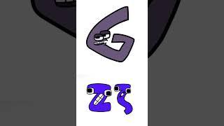 Alphabet Lore VS Greek Alphabet Lore #shorts