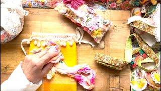 #slowstitching | Let's embellish a Gift Bag