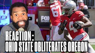 REACTION: Jeremiah Smith & Ohio State OBLITERATES Dan Lanning's No. 1 Oregon