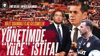 Galatasaray'da "Yüce İstifa" | Neler Oluyor? | Okan Buruk | Transfer Beklemede | BİLET Skandalı FLAŞ