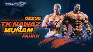 MUNAM ASLAM(FAHKUMRAM) VS TK NAWAZ(GEESE)...