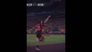 This goal  #shorts #fyp #viral #soccer #football #colombia #spain