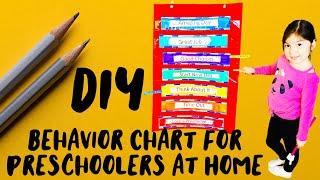 DIY Dollar Tree Behavior Chart for Preschoolers at Home