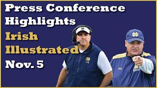 Coach and Player Press Conference Highlights, November 5th