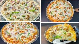 Spicy Chicken Alfredo Pizza - Iftaar Special Recipe