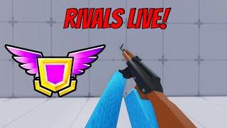 RIVALS RANKED GAMEPLAY LIVE! (Reaching nemesis rank)