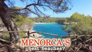 Best BEACHES in MENORCA? Not what we were expecting!