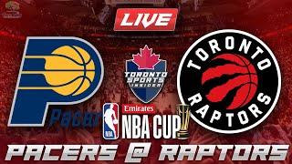 Indiana Pacers vs Toronto Raptors LIVE Stream Game Audio | NBA Cup LIVE Stream Gamecast & Chat