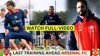 LAST WORK!Yoro,Mazraoui ,Maino | MAN UNITED TRAINING NEWS ahead of ARSENAL#manunitednewstoday