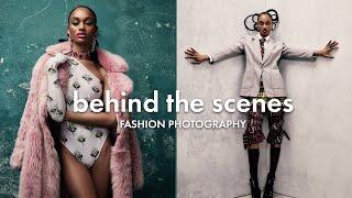 Trying NEW Backdrops! Studio Fashion Shoot Photography Behind The Scenes