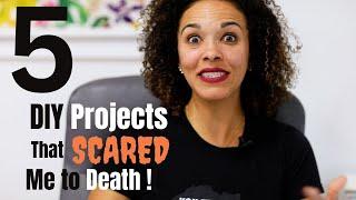 5 DIY Projects That Scared Me to Death! - Thrift Diving