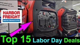 TOP 15 HARBOR FREIGT LABOR DAY DEALS