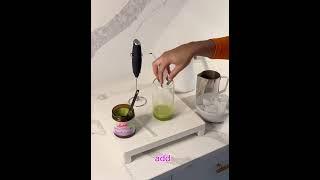 How to make Lavender Minty Matcha Hot or Cold