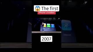 The first iPhone unveiled by Steve jobs 2007 #shorts