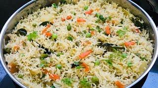 Vegetable Biryani | Restaurent Style Vegetable Biryani | Lunch Box Recipe | Rice Variety Veg Biryani