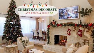 Christmas Decorate and Holiday Music // Christmas Decorate REVEAL 2022