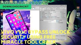 VIVO Y91C BYPASS UNLOCK SECURITY USING MIRACLE TOOL CRACK