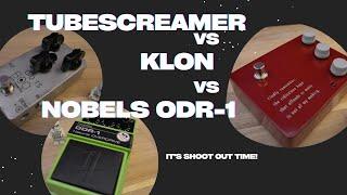 Klon Vs ODR 1 Vs Tubescreamer