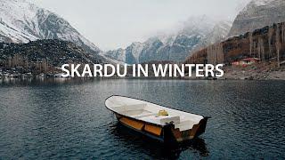 Skardu | Land Of Giants - Skardu in Winter - Cold Desert - Drone 4K