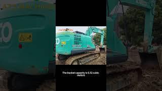Used excavator KOBELCO 130 -11#digger #backhoe #machinery #heavyequipment