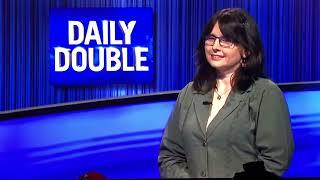 LARISSA KELLY BET IT ALL ON DAILY DOUBlE ALL-NEW TODAY 2024 JEOPARDY INVITATIONAL TOURNAMENT 3/21