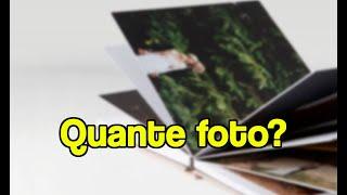 Quante foto per un servizio fotografico?