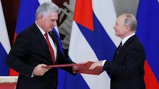 Vladimir Putin and Cuban leader Miguel Diaz Canel stress importance of international laws