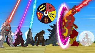 Rescue GODZILLA & KONG From Team Godzilla Monsters: What is an Energy Transformation? -FUNNY CARTOON