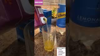 Passionfruit and mango Mocktail Recipe