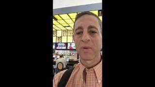 How many nationalities where there at Newark Airport video