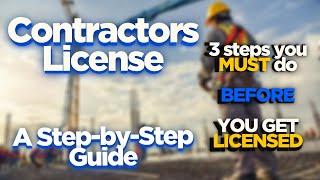 How to Get Your California Contractors License (Step-by-Step)