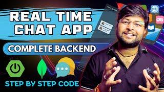  Lets Code Real Time Chat Project | Complete Backend  [Hindi]