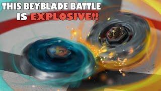 THESE BEYBLADES HAVE SO MUCH RECOIL! BLITZ STRIKER VS VARI ARES - Beyblade Battle