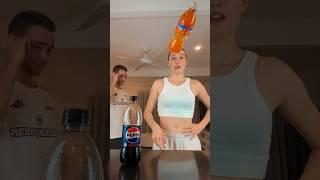 Pepsi or Fanta?  #couple #funny #challenge #shorts #friends #trend #youtubeshorts #tiktok #fail