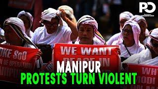 Manipur Women Protest: Brave Activists Rise Against Violence in Meitei-Kuki Conflict