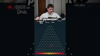 Road To $100,000 On Plinko!!! #stake #quicktm