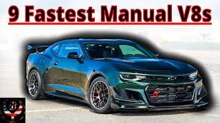 9 Fastest V8 Manual American Cars - 2024