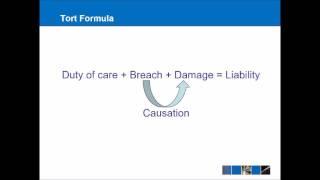 Introduction to Tort Law