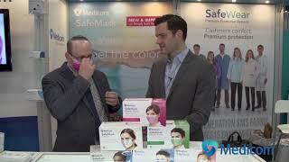 SafeMask face masks from Medicom - Product showcase - 2017 Greater New York Dental Meeting