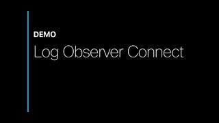 Log Observer Connect for AppDynamics Demo