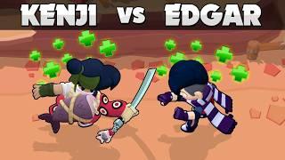 KENJI vs EDGAR ⭐ Nuevo Brawler