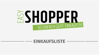 EASY Shopper - Einkaufsliste