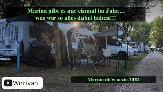 Camping Marina di Venezia 2024 "was wir alles dabei haben!!!"