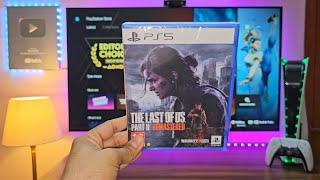 The Last of Us Part II Remastered (PS5) Unboxing + Gameplay